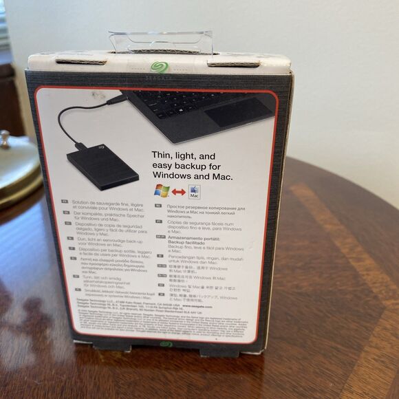 Seagate One Touch Portable Storage, 1TB, Brand New, Sealed Package, STKB1000400 - Picture 3 of 6